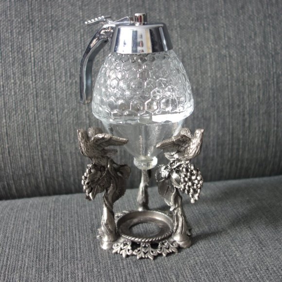 Honey Dispenser with Metal Holder - Picture 1 of 12